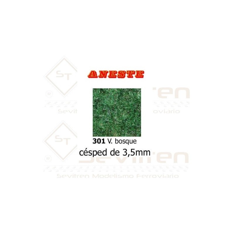 LAWN OF 3,5 mm HEIGHT. GREEN FOREST. ANESTE - REF 301