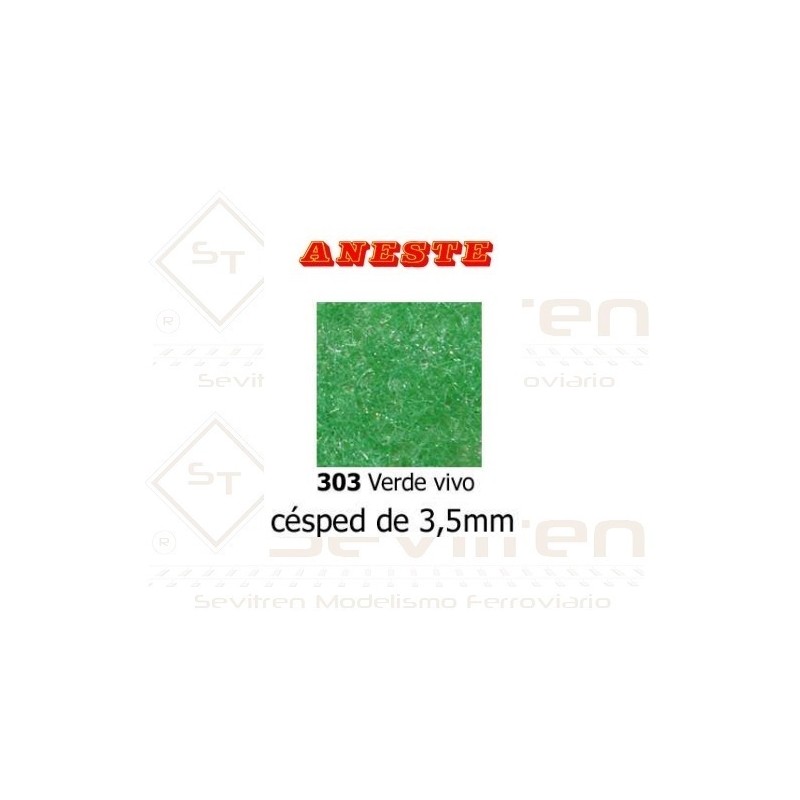 LAWN OF 3,5 mm HEIGHT. GREEN ALIVE ANESTE - REF 303