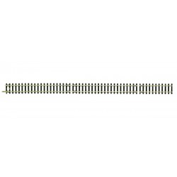 Straight track without bendable track bed, length 312,6 mm.. Ref 22202 (Roco/Fleischmann N)
