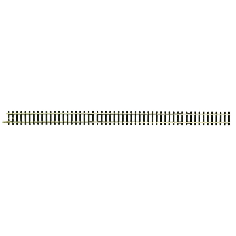 Straight track without bendable track bed, length 312,6 mm.. Ref 22202 (Roco/Fleischmann N)