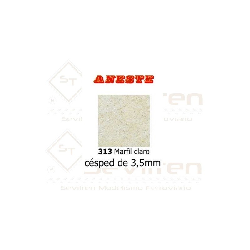 LAWN OF 3,5 mm HEIGHT. LIGHT IVORY. ANESTE - REF 313
