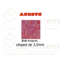 CESPED 3,5 mm. Amapola. Aneste - Ref 314