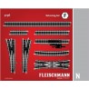 Track pack. Platform Set F. Ref 9196 (Fleischmann N)