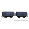 R.N., 2-unit pack 2-axle covered wagons type PX "ENSIDESA", period III - Electrotren HE6009