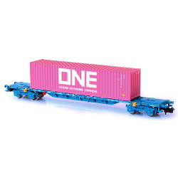 RENFE platform with 40´ "ONE" container - MFTrain N33427