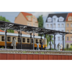 Platform of railway station, n scale - Augahen 14481