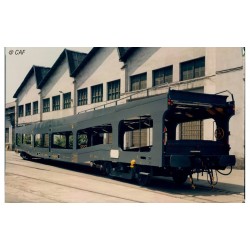 RENFE, 2-unit set DDMA autotransporter, original livery, period IV - Arnold HN4350