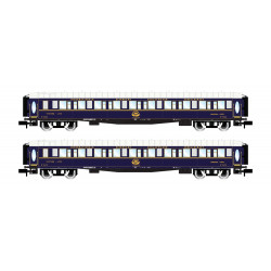 VSOE, 2-unit pack "Pullmancoaches", sleeping coaches, blue livery, period IV-V Arnold HN4400