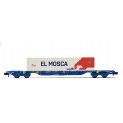 COMSA, Portacontenedores 4 ejes MMC, con contenedor de 45’ «LA MOSCA», ép. VI - Arnold HN6594