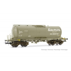 RENFE, 4-axle wine tank wagon "Savesa", grey livery, period IV-V- Electrotren HE6028
