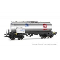 RENFE, 4-axle tank wagon "SALTRA / Explosivos de Rio Tinto", chrome livery, period IV - Electrotren HE6027