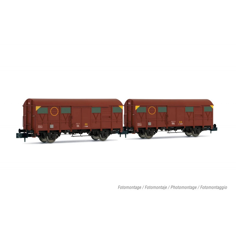 RENFE, 2-unit pack J2, original livery, ep. III-IV. Arnold HN6575