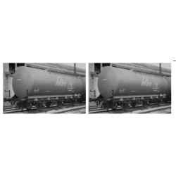 RENFE, 2-unit pack of 3-axle tank wagons, Saltra livery, ep. III-Arnold HN6614