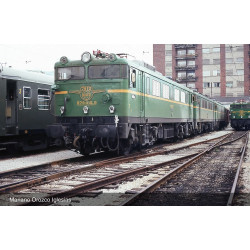 RENFE, locomotora eléctrica clase 279, decoración verde/amarillo, ép. IV -Digital sonido. Electrotren HE2005S