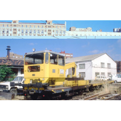RENFE, dresina KLV 53, decoración amarillo, ép. IV - Electrotren HE2008