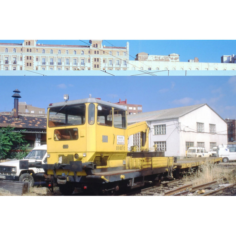 RENFE, maintenance vehicle KLV 53, Ep. IV Locomotives. DCC sound. Electrotren HE2008S
