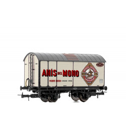 NORTE, vagón para el transporte de vino, «Anis del mono», ép. III Electrotren HE6059