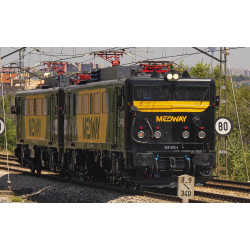 MEDWAY, locomotora eléctrica 269 517-9, decoración negra/amarillo, ép. VI - Electrotren HE2019