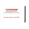 Straight track 222 mm. Ref 9100 (Fleischmann N)