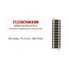 Straight Railtrack 57,5 mm. Ref 9102 (Fleischmann N)