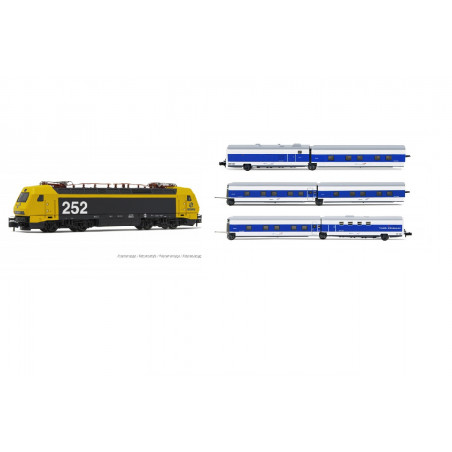 Coffret Arnold HN4344 – 6 Voitures Talgo Francisco De Goya – Train Paris-Madrid – Neuf