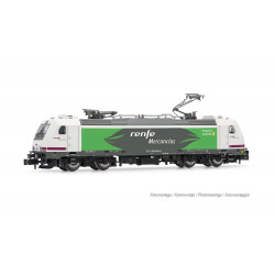 Locomotora eléctrica  RENFE serie 253, decoración pantone"Transporte sostenible", ép. VI - Arnold HN2594