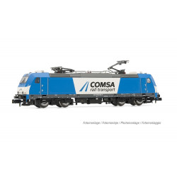 COMSA, locomotora eléctrica clase 253, decoración azul/blanca, ép. VI - Arnold HN2595