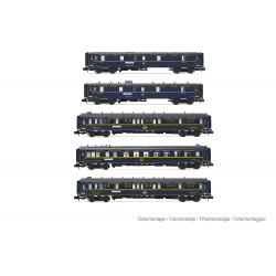 CIWL, set de 5 coches «Orient Express», box set para el 140 aniversario, èp. II - Arnold HN4465