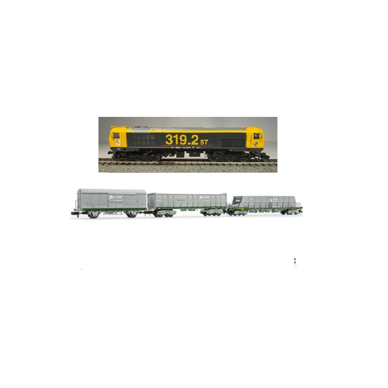 Loc RENFE 319.253.2 Toptrain TT70114 + Set Adif "contraste de báscula" Arnold HN6553