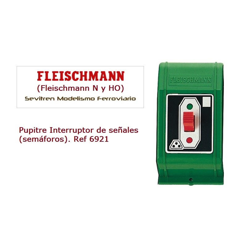Pupitre Interruptor de señales (semáforos). Ref 6921 (Fleischmann N y HO)