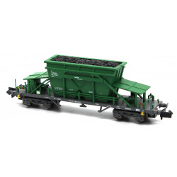 Hopper Wagon TT9 Green-Gray Renfe Mercancias. Epoch VI - Mftrain N34929