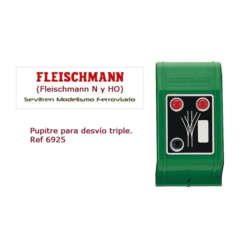 Three-way point switch. Ref 6925 (Fleischmann N y HO)