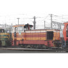 RENFE, locomotora de maniobras diésel 309, decoración «Estrella Cargas RENFE», ép IV- Electrotren HE2013