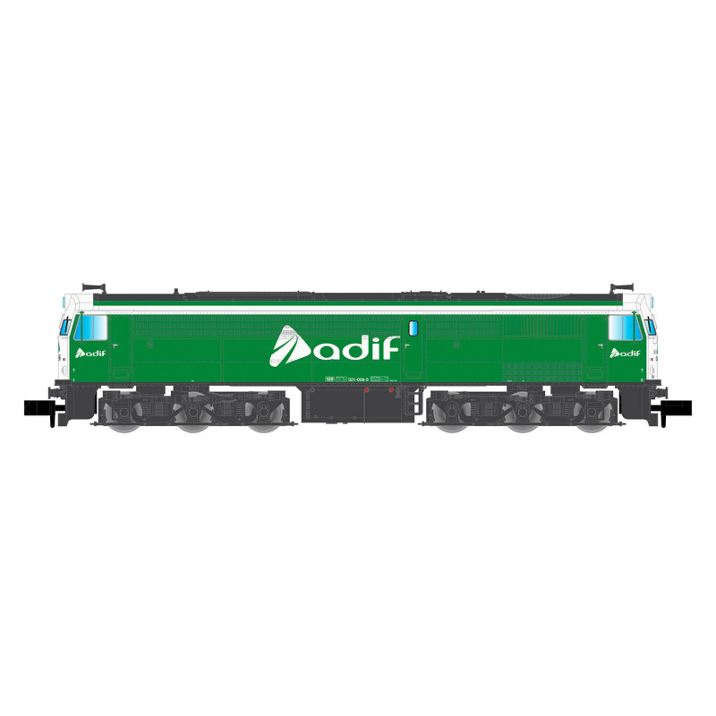 ADIF, locomotora diesel 321-011, decoración verde-blanco, ép. VI - Arnold HN2633