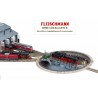 Locomotive roundhouse (kit). Ref 9475 (Fleischmann N)