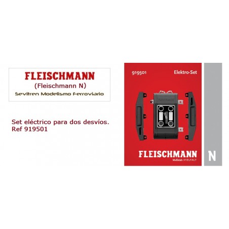 Fleischmann 919501 - Binario Per Treno Elettrico Scala N - Modellismo - 2