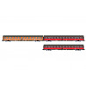 EuroCity "Mozart" set 2/2, 3-unit pack, contains 1st, and 2 x 2nd class coaches, ep. IV