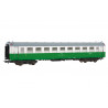 RENFE, PSSV coach, "Herbicida" green-white livery, ep. VI. Electrotren HE4032