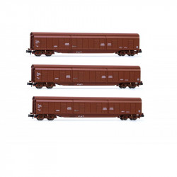 Lote Sevitren 39. 3 wagons RENFE, Habis JJPD, Arnold HN6486