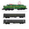 Lote Sevitren 42. Loc RENFE 277 011-3, sound Arnold HN2443S + Set 2 coach 5000  green HN4478