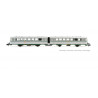 RENFE, 2-unit diesel railcar 591.500, silver livery with UIC markings, ep. IV, - Arnold HN2351