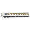 RENFE, coche cama T2, decoración blanca transición, ép. V  Arnold HN4345-2