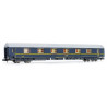 RENFE, coche cama T2, decoración azul, ép. V  Arnold HN4345-3