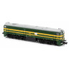 RENFE, diesel locomotive 321, green-yellow livery, Soccer world cup España 82, ep. IV - Mftrain N13231