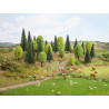 Bosque mixto,  25 unidades. Escala N-Z. Noch 32811