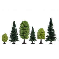 Bosque mixto,  25 unidades. Escala N-Z. Noch 32811