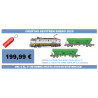 Lote Sevitren 49. RENFE Loc serie 269 "Talgo 200"HN2592 + 2 tolvas verdes TT5 HN6624-1