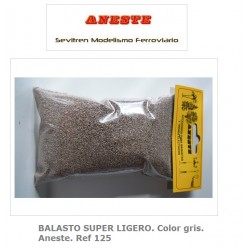 BALASTO SUPER LIGERO. Color gris. Aneste- Ref 125