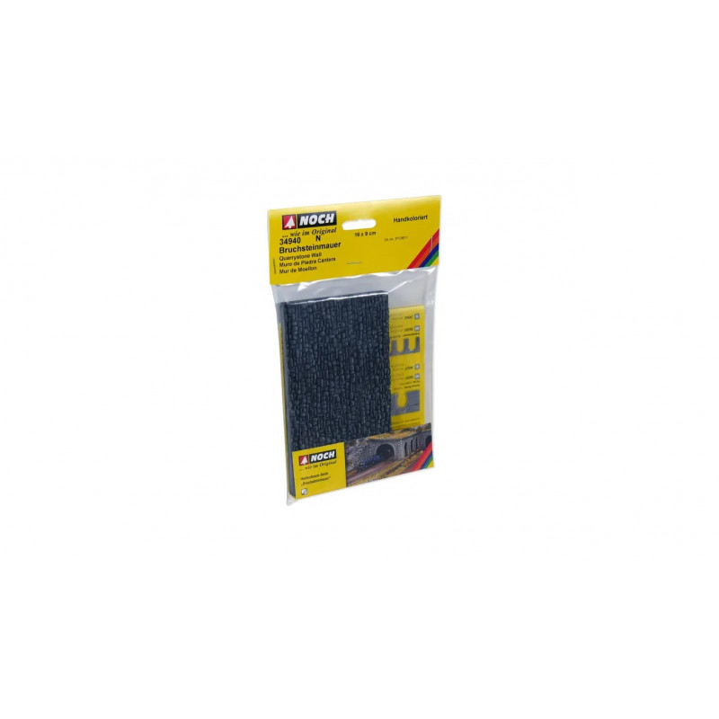 Wall. N scale. NOCH 34940
