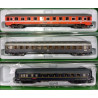 FS, 3-unit pack “Alpen-Express” Rome – Munich,1xWR, 1xEurofima 2nd class + 1x UIC-X . ep. IV  Arnold HN4467